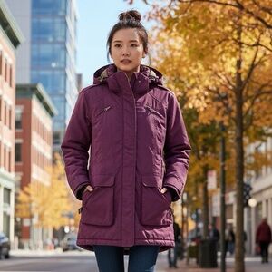 MEC Plum Insulated Parka Size S